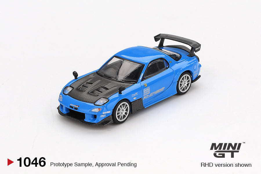 Mini GT Mazda RX-7 RE-Amemiya 20B NA 3ROTOR-7 “Ama-san Go” #1046