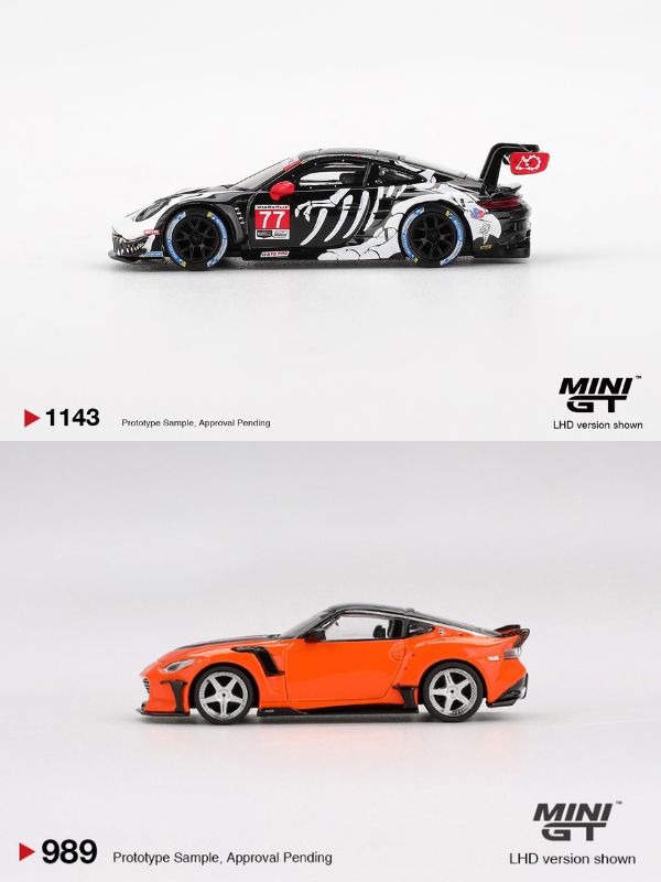 Mini GT Porsche 911 GT3 R #77 AO Racing 2025 IMSA Petit Le Mans
