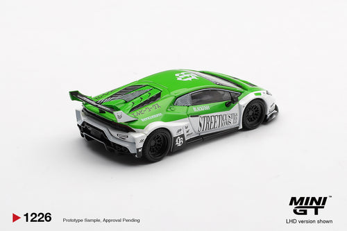 (Pre-Order) LB WORKS LAMBORGHINI HURACÁN GT STREET CUSTOMS #1226 (Box)