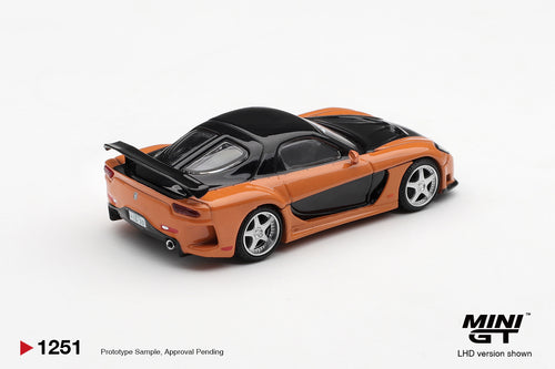 (Pre-Order) Mini GT MAZDA RX7 VEILSIDE FORTUNE  THE FAST AND THE FURIOUS TOKYO DRIFT HAN SEOULOH #1251 (BLISTER)