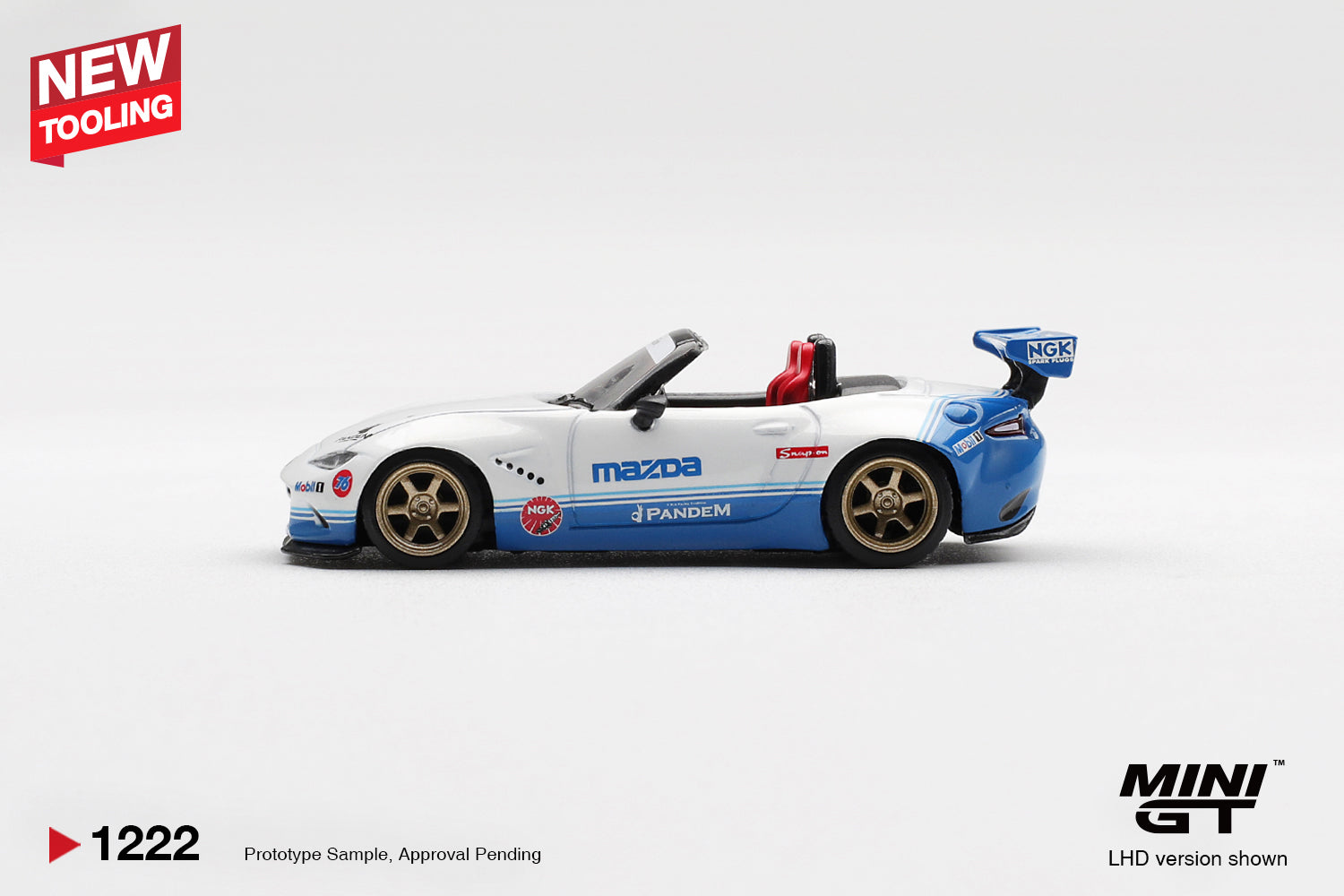 (Pre-Order) MAZDA MIATA MX5 ND PANDEM IMSA #1222 (Box)