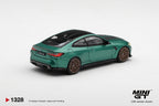 (Pre-Order) Mini GT BMW M4 CS FROZEN ISLE OF MAN GREEN METALLIC #1328 (BOX)