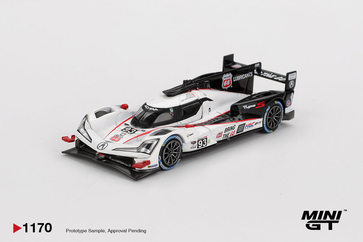 Mini GT Acura ARX-06 GTP #93 Acura Meyer Shank Racing 2025 IMSA Daytona 24 Hrs #1170