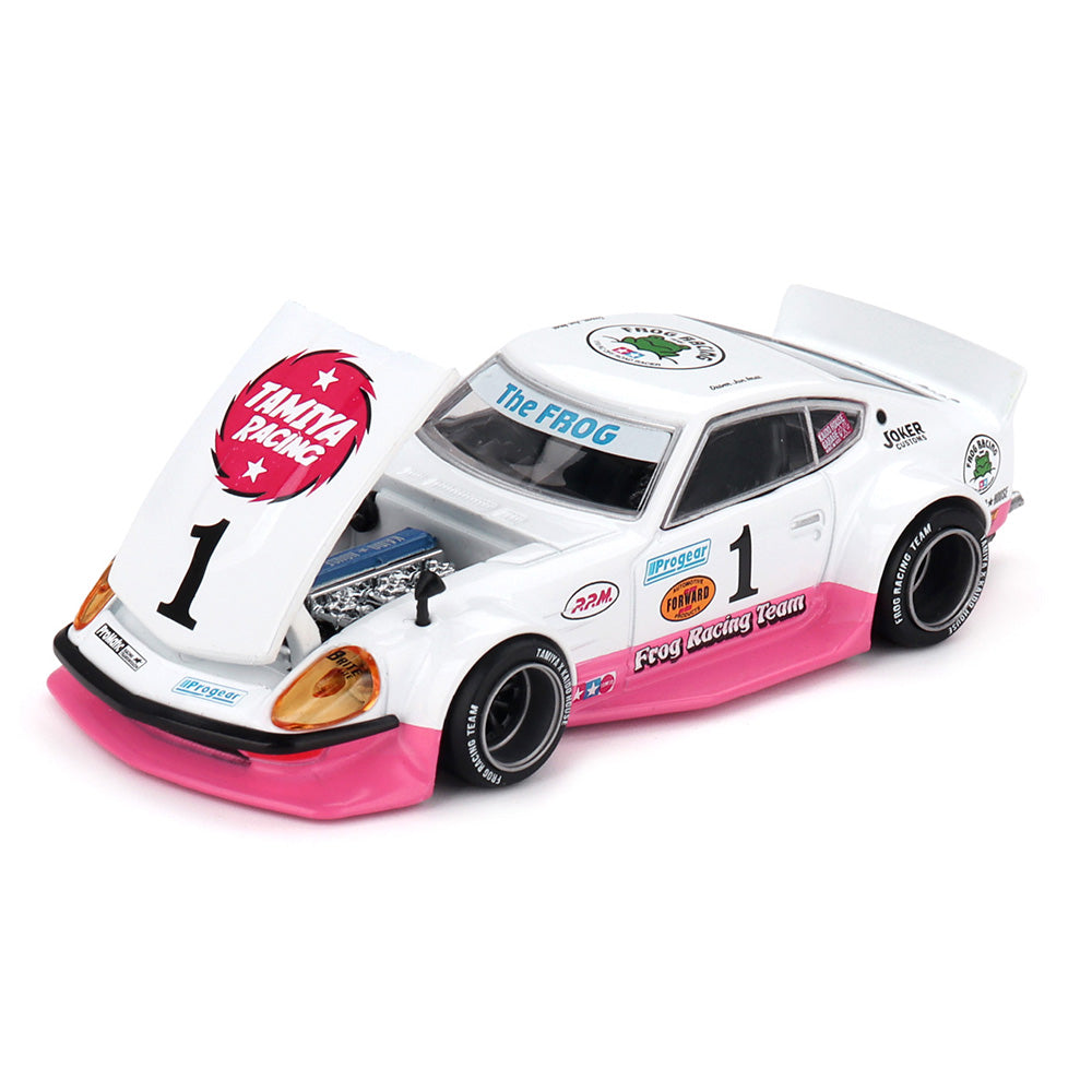 Mini GT NISSAN FAIRLADY Z TAMIYA X KAIDO HOUSE THE FROG V1 #KHMG262