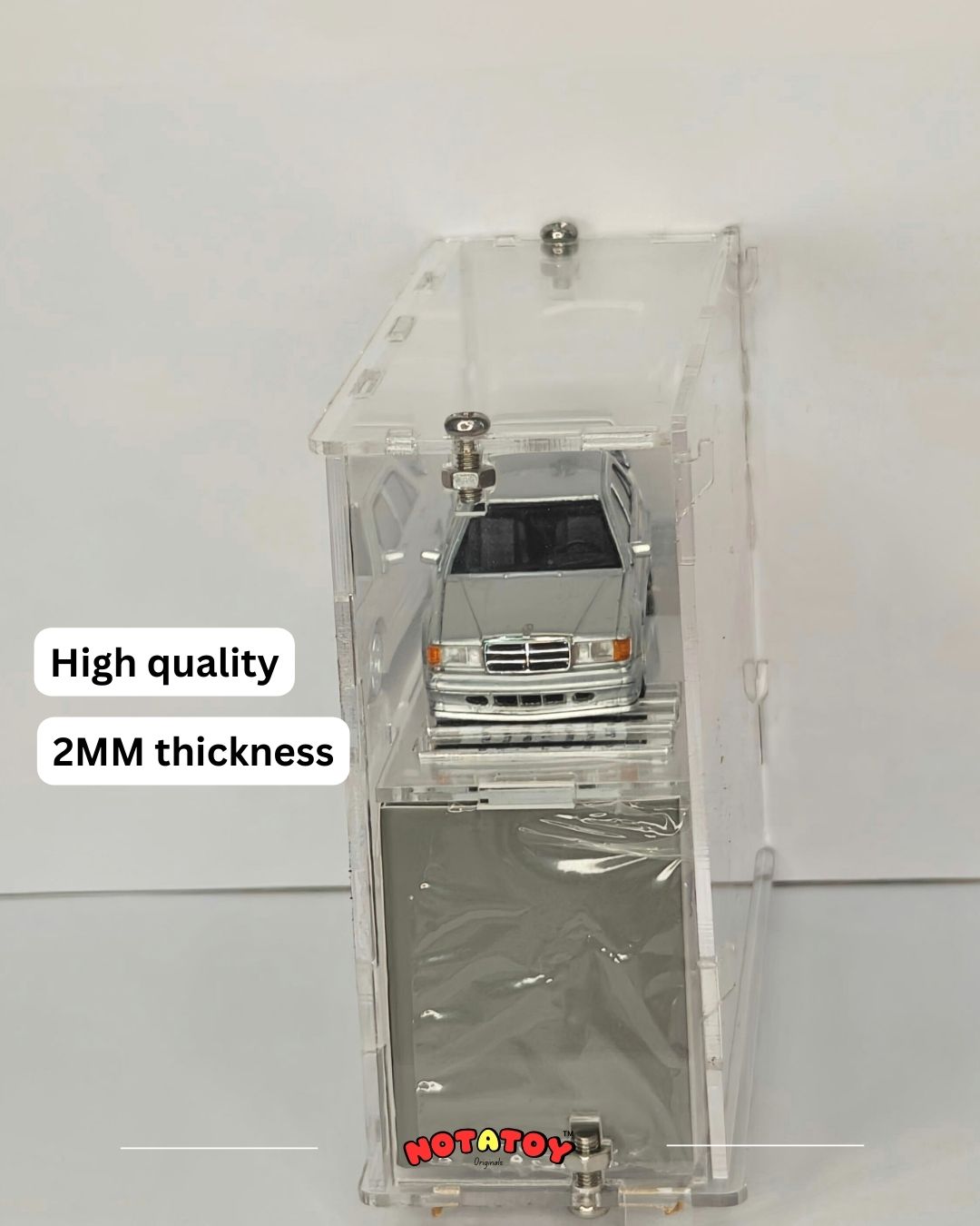 Notatoy Acrylic Display case for Mini GT (cars not included)