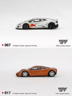 Mini GT Lamborghini Huracan LB★WORKS ver. 2 Mad Mike NIMBUL #967 + McLaren F1 Yquem #817 - (Bundle))