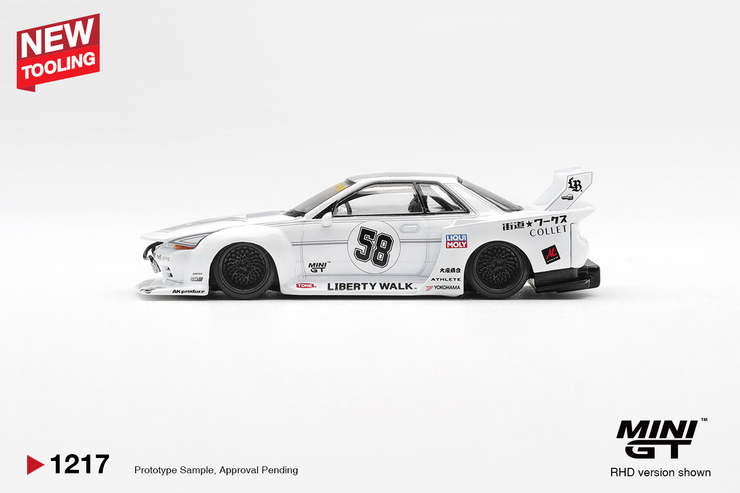 Mini GT Nissan Skyline GT-R (R32) Kaido Works TAS 2025 #1217 (BOX)