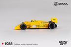 Mini GT Lotus 99T #12 Ayrton Senna 1987 Monaco Grand Prix Winner #1088 (BOX)