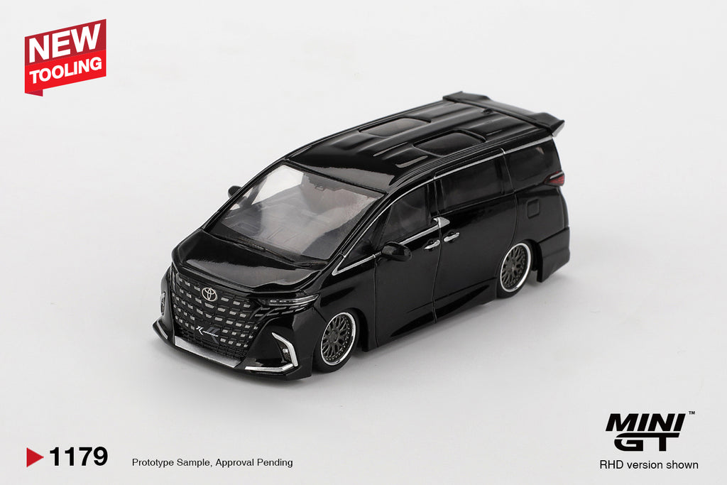 Mini GT Toyota Alphard 40 KUHL Black #1179 (BOX)