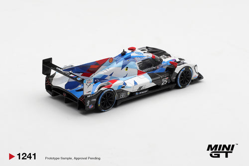 (Pre-Order) Mini GT BMW M HYBRID V8 GTP 25 BMW M TEAM RLL 2024 IMSA DAYTONA 24 HRS #1241 (BOX)