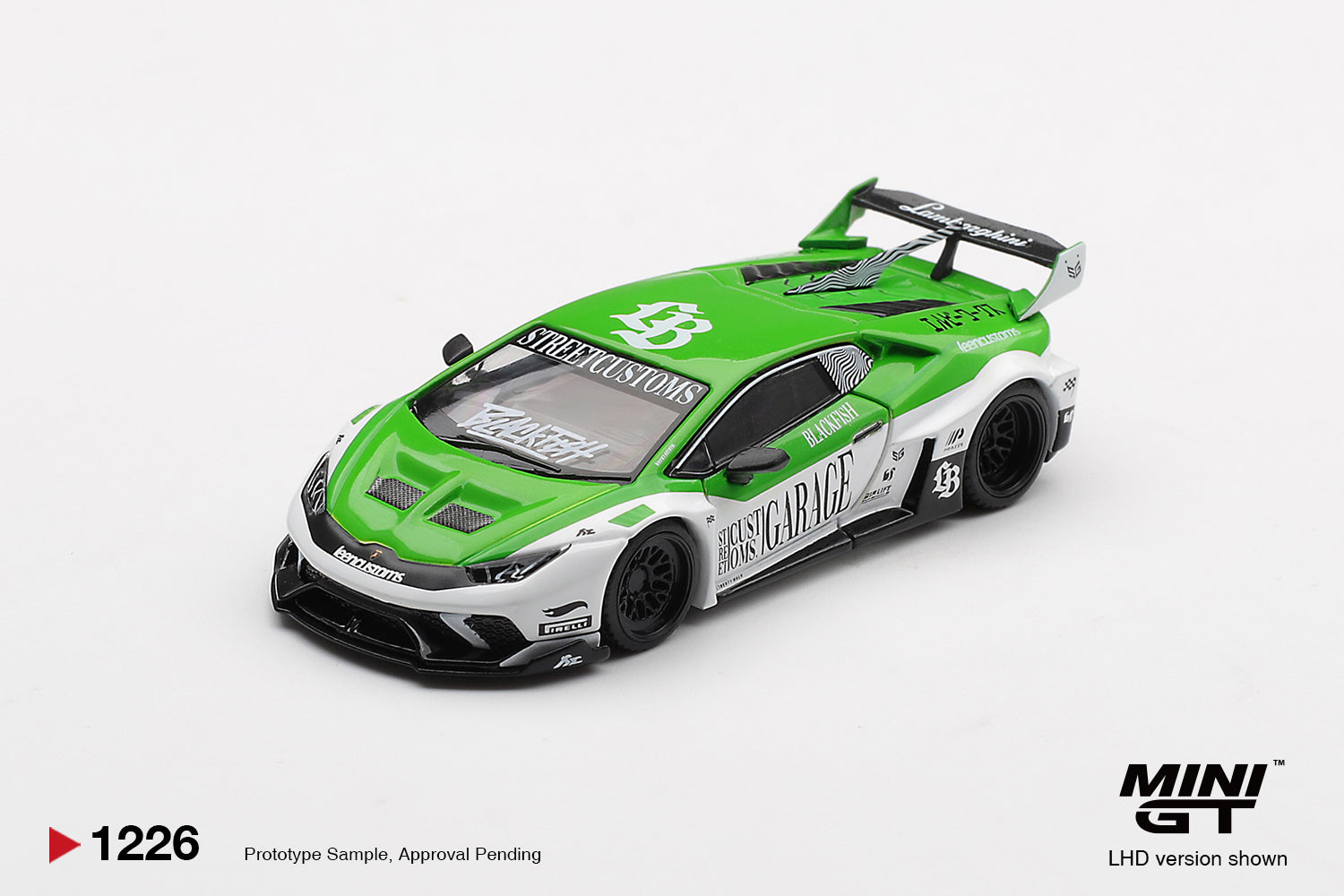 (Pre-Order) LB WORKS LAMBORGHINI HURACÁN GT STREET CUSTOMS #1226 (Box)