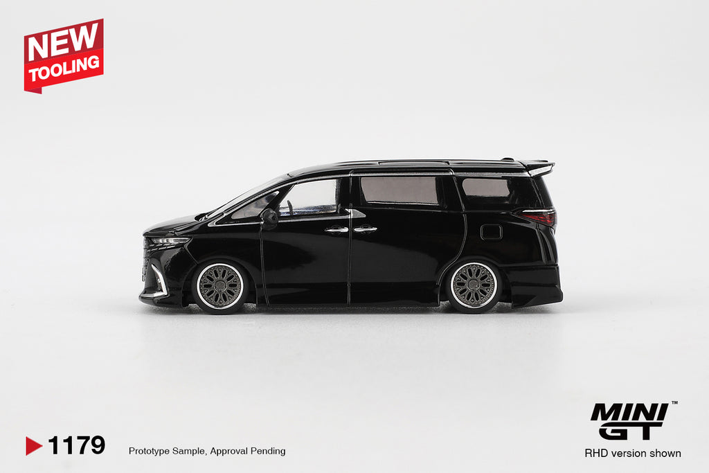 Mini GT Toyota Alphard 40 KUHL Black #1179 (BOX)