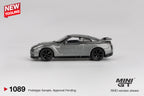 Mini GT NISSAN GT-R 2013 Dark Metal Gray (NISMO R35 CRS Version) # 1089