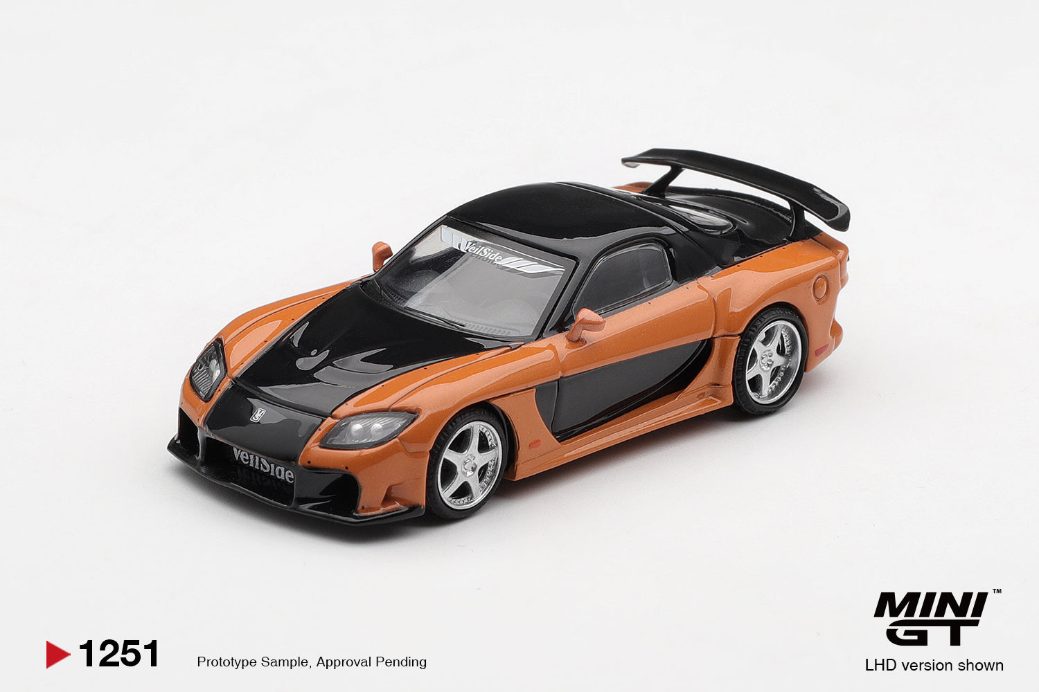 (Pre-Order) Mini GT MAZDA RX7 VEILSIDE FORTUNE  THE FAST AND THE FURIOUS TOKYO DRIFT HAN SEOULOH #1251 (BLISTER)