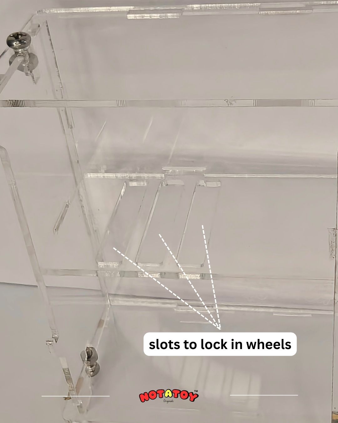 Notatoy Acrylic Display case for Mini GT (cars not included)