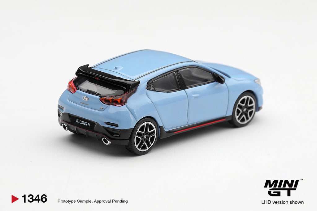 (Pre-Order) Mini GT HYUNDAI VELOSTER N PERFORMANCE BLUE #1346