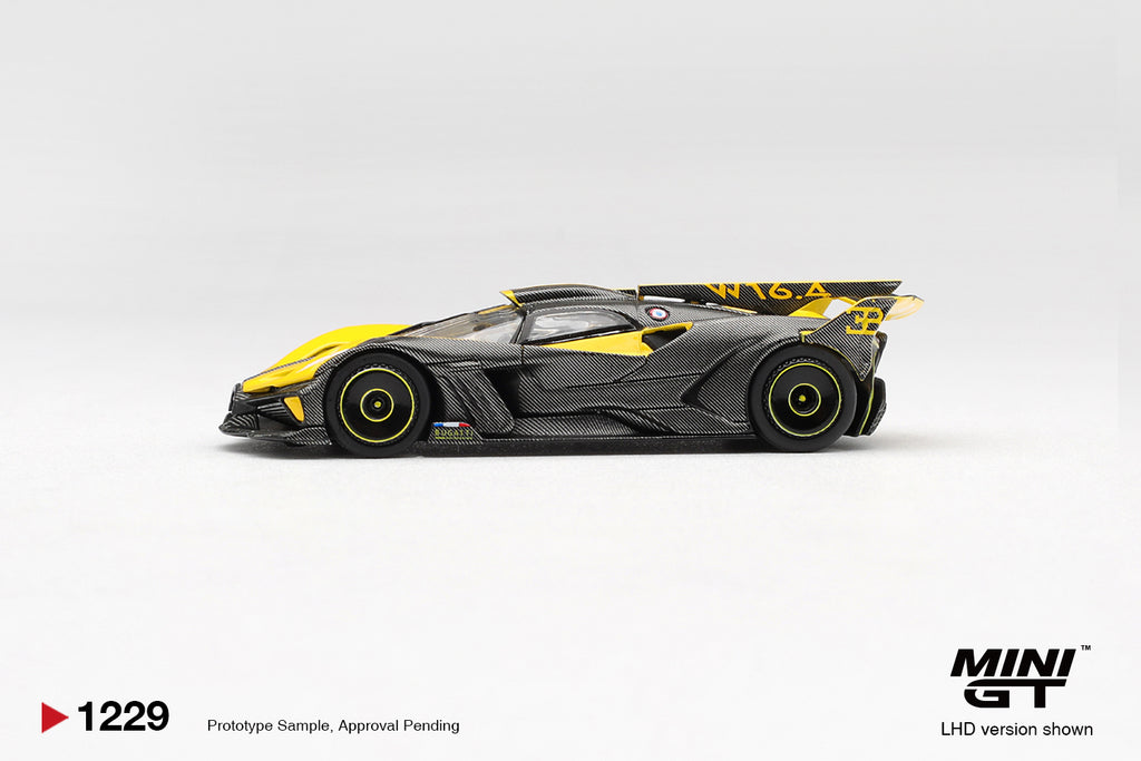 Mini GT Bugatti Bolide Yellow #1229 (BOX)