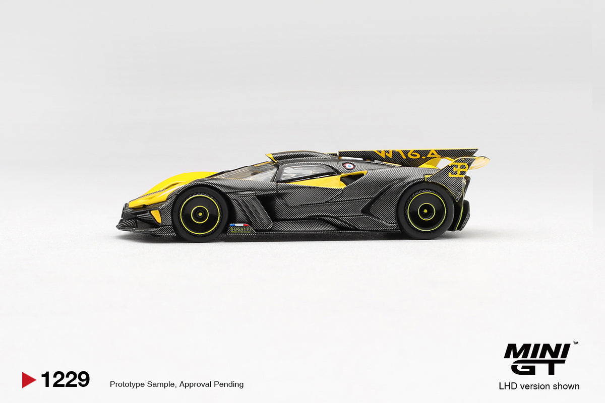 Mini GT Bugatti Bolide Yellow #1229 (BOX)