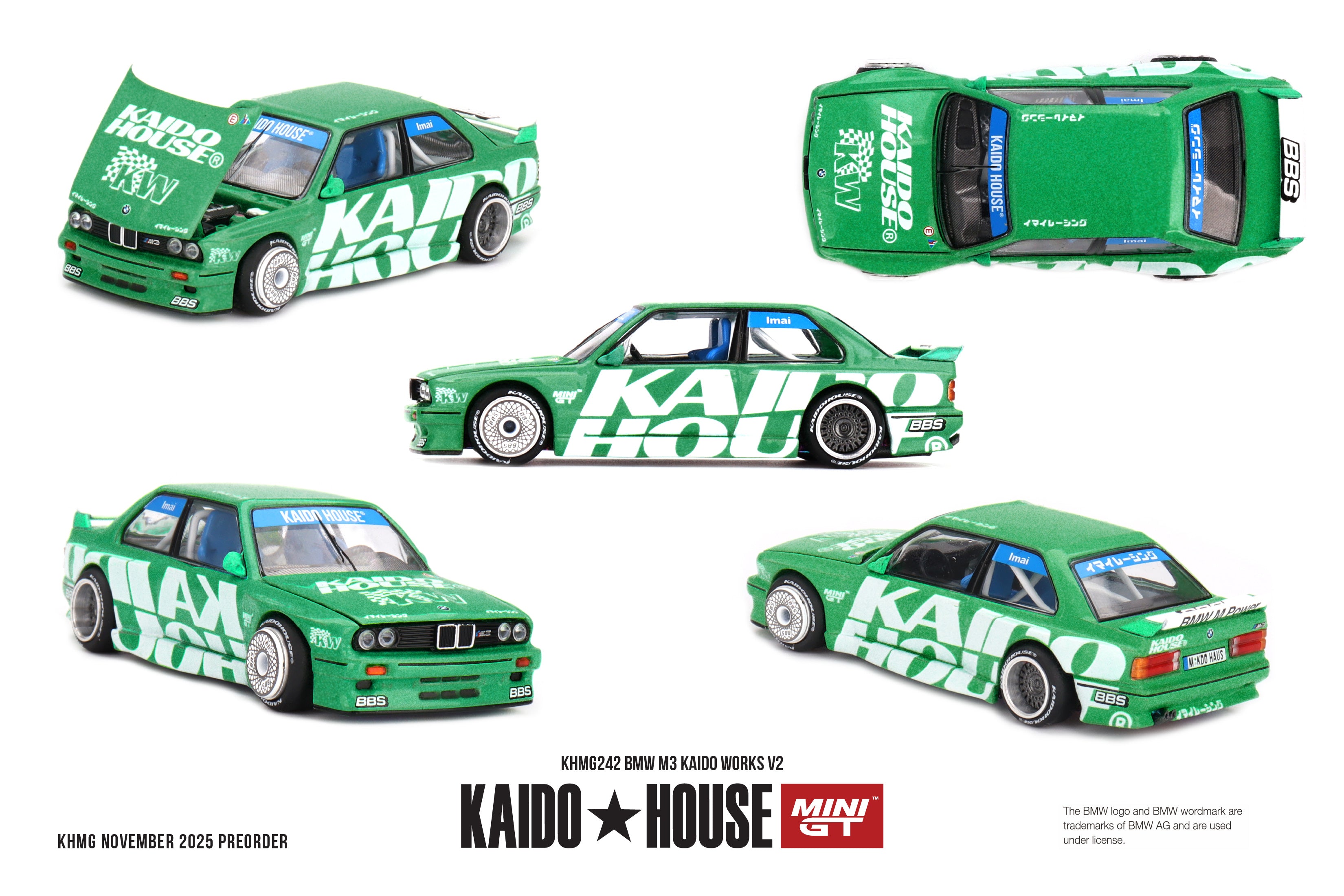 Mini GT BMW M3 Kaido Works V2 #KHMG2412
