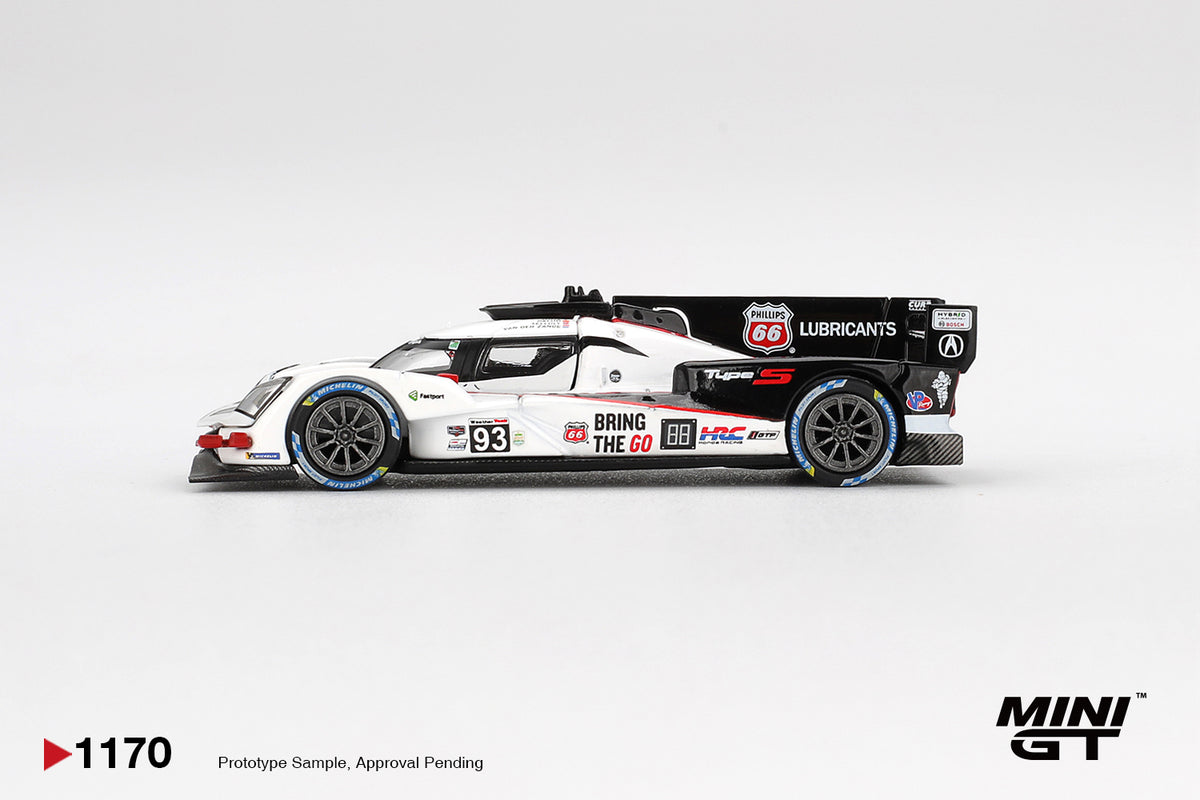 Mini GT Acura ARX-06 GTP #93 Acura Meyer Shank Racing 2025 IMSA Daytona 24 Hrs #1170