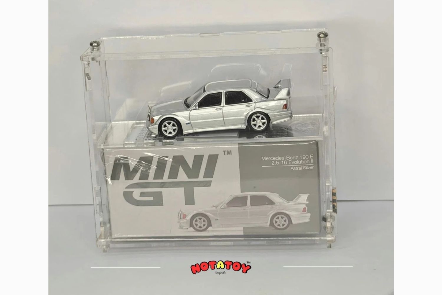 Notatoy Acrylic Display case for Mini GT (cars not included)