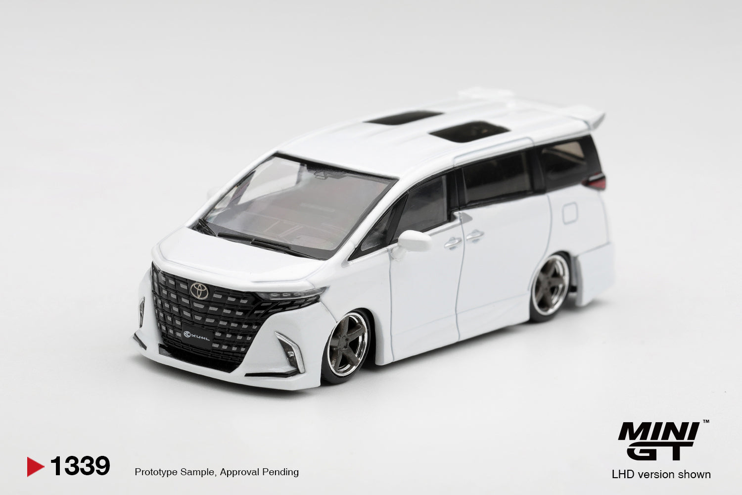 (Pre-Order) Mini GT TOYOTA ALPHARD 40 KUHL WHITE #1339 (BOX)