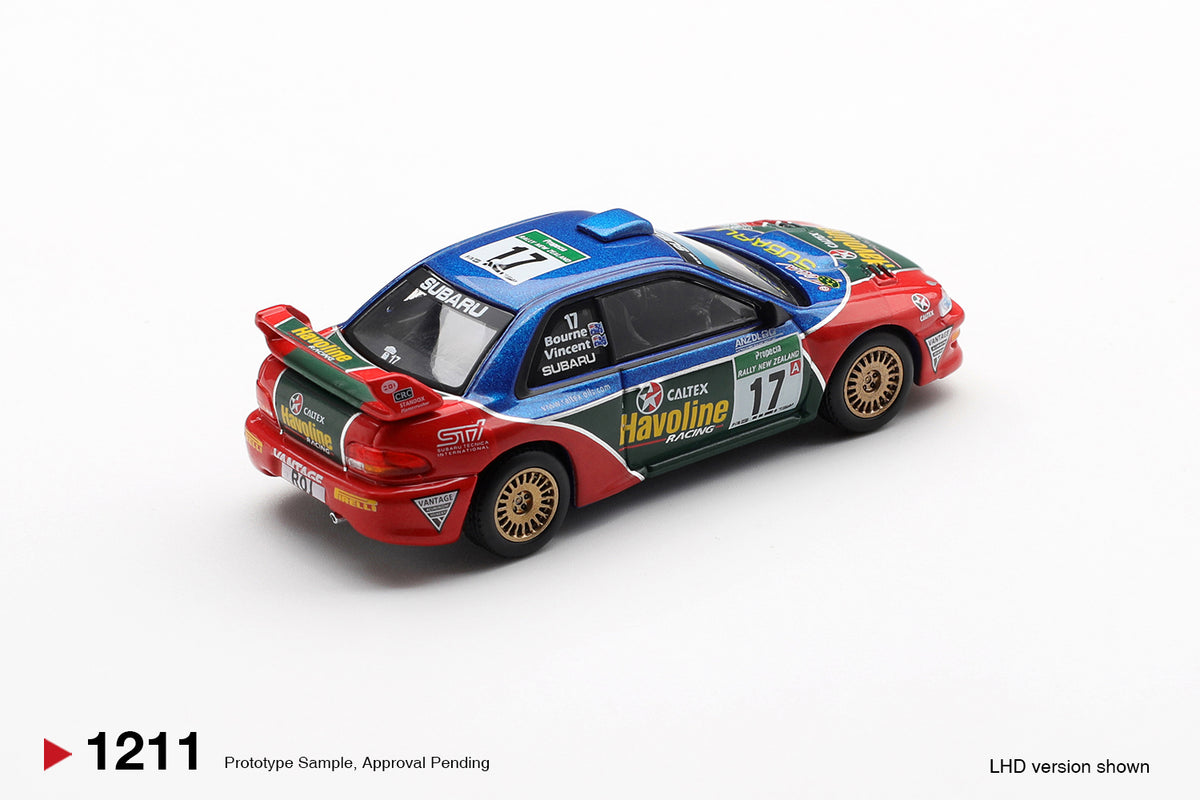 Mini GT Subaru Impreza WRC98 #17 2000 Rally New Zealand #1211