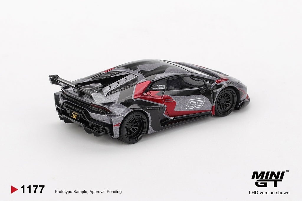 Mini GT LB★WORKS Lamborghini Huracán GT RONIN #1177 (BOX)