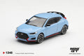(Pre-Order) Mini GT HYUNDAI VELOSTER N PERFORMANCE BLUE #1346