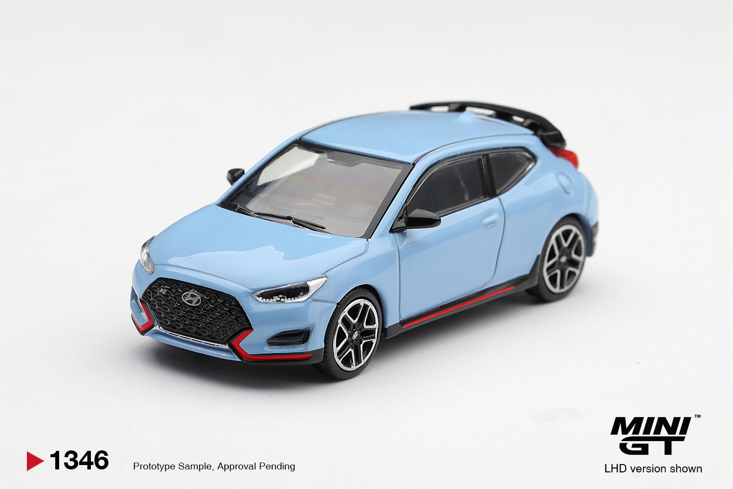 (Pre-Order) Mini GT HYUNDAI VELOSTER N PERFORMANCE BLUE #1346