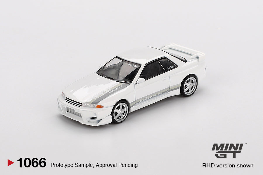 Mini GT Nissan Skyline GT-R (R32) VeilSide Combat C-I White #1066 - Last 2 Pieces