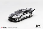 (Pre-Order) Mini GT SHELBY GT500 DRAGON SNAKE CONCEPT CHROME SILVER #1230 (BOX)