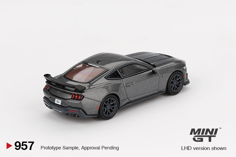Mini GT Ford Mustang Dark Horse 2024 Carbonized Gray #957