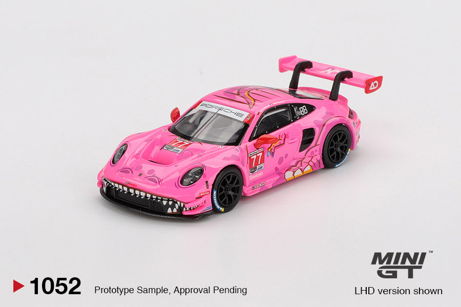 Mini GT Porsche 911 GT3 R #77 AO Racing 2024 IMSA Road America Roxy #1052