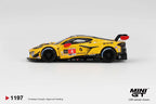 Mini GT Chevrolet Corvette Z06 GT3.R #4 Corvette Racing by Pratt Miller Motorsports 2025 IMSA Daytona 24 Hrs #1197 (BOX)