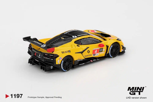 Mini GT Chevrolet Corvette Z06 GT3.R #4 Corvette Racing by Pratt Miller Motorsports 2025 IMSA Daytona 24 Hrs #1197