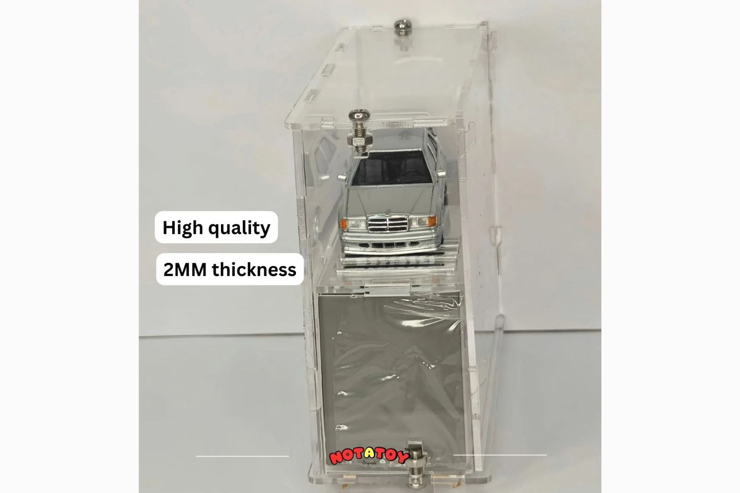 Notatoy Acrylic Display case for Mini GT (cars not included)