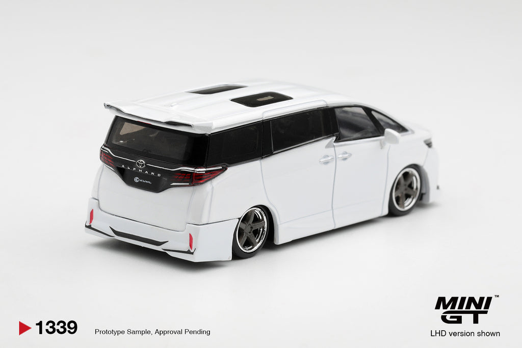 (Pre-Order) Mini GT TOYOTA ALPHARD 40 KUHL WHITE #1339 (BOX)