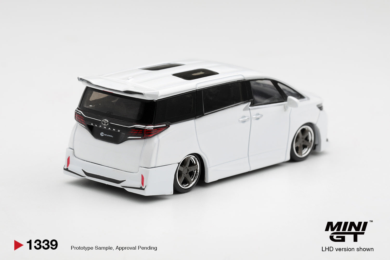 (Pre-Order) Mini GT TOYOTA ALPHARD 40 KUHL WHITE #1339 (BOX)