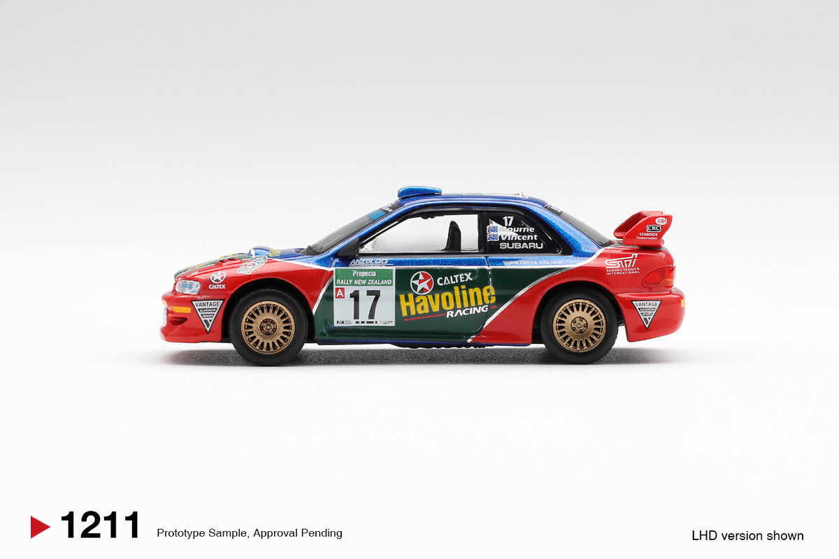 Mini GT Subaru Impreza WRC98 #17 2000 Rally New Zealand #1211