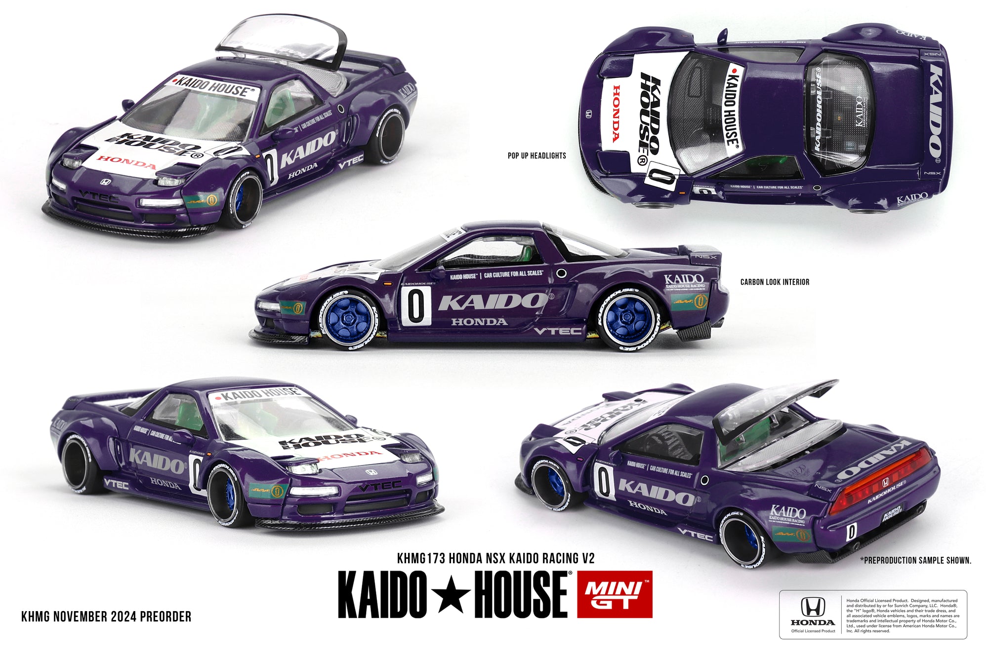 Mini GT Honda NSX Kaido Racing V2 #173 - Last Piece