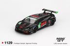 Mini GT Lamborghini Huracán GT3 EVO2 #45 No. 45 DEX Imaging  2024 IMSA Daytona 24 Hrs #1129 (BOX)