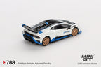 Mini GT Lamborghini Huracán STO Bianco Asopo #788 - Last 2 Pieces