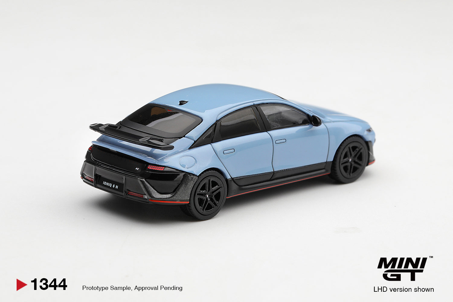 (Pre-Order) Mini GT HYUNDAI IONIQ 6 N PERFORMANCE BLUE PEARL #1344