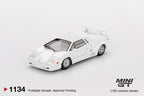 Mini GT Lamborghini Countach 25th Anniversary White #1134