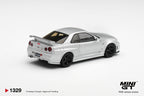 (Pre-Order) Mini GT NISSAN NISMO R34GT-R Z-TUNE Z-TUNE SILVER #1329 (BOX)