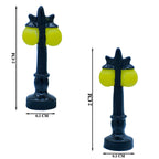 Miniature Street Lamp 2 Pcs yellow (no light)