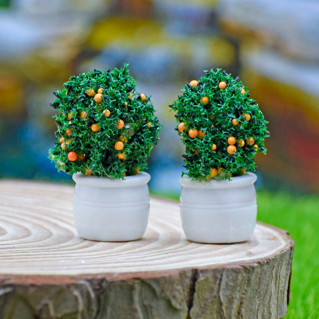Miniature Fruit Pot 2 Pcs (chery red)