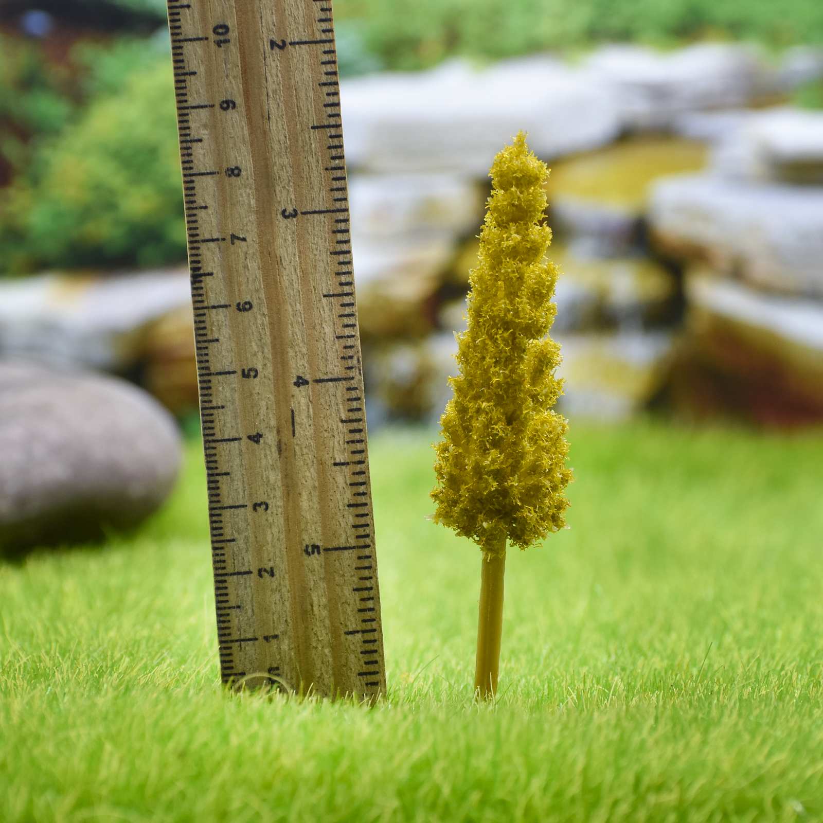 Miniature Sand Colour Tree 2 PCS