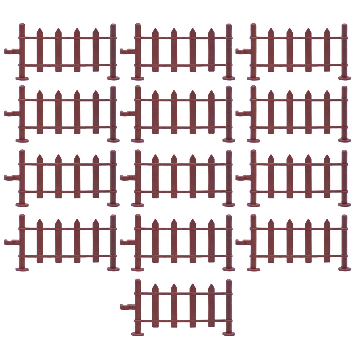 Fence Set Of 10 Pcs 3x2 Inch